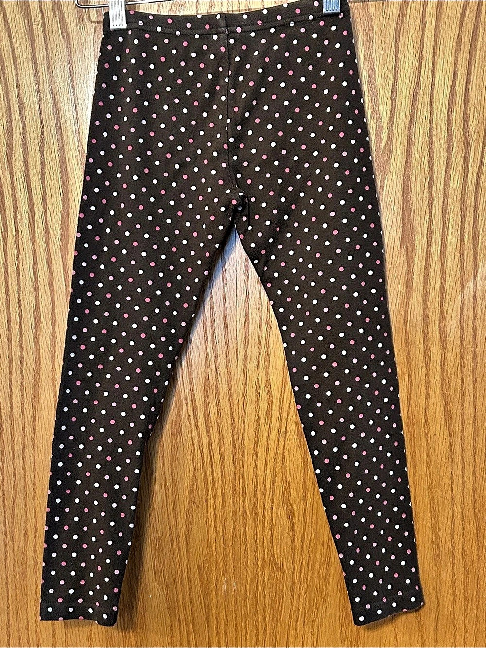Gymboree SWEETER THAN CHOCOLATE Girls Polka Dot Leggings Size 7